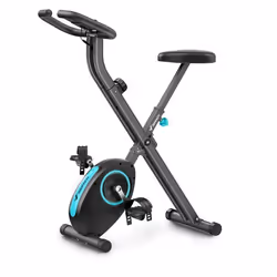 Vélo d’Appartement Magnétique Pliable MERACH 16 Niveaux Écran LCD Support Tablette Design Compact Hauteur Réglable