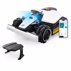 Mammotion Luba Mini AWD 800 avec Garage Standard Tondeuse Robot sans Fil Périphérique, Recommandé 800 m² (Max. 1000 m²) La LU ...