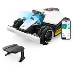 Mammotion - luba Mini awd 800 Robot Tondeuse Sans Fil Périphérique, avec Garage, NetRTK+Vision, Jusqu'à 800m², Max. 1000 m², Pentes à 80%, Aucune