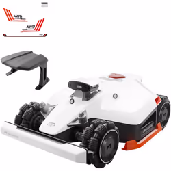 Mammotion LUBA 2 AWD 5000X SET Robot Tondeuse avec Garage Standard et Formula Car Autocollant La LUBA 2 AWD X intègre un modu ...