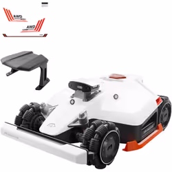 Mammotion LUBA 2 AWD 3000X SET Robot Tondeuse avec Garage Standard et Formula Car Autocollant La LUBA 2 AWD X intègre un modu ...