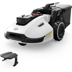 Mammotion - Robot Tondeuse yuka 3000 avec Balayeuse et Abri, Sans Fil Périphérique, Jusqu'à 3000m² à 4000m², Hauteur de Coupe 2-9 cm, Pentes à 50%,