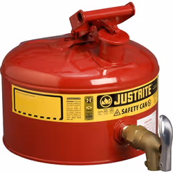 Récipient de soutirage avec robinet, tôle d'acier, capacité 9,5 l, laqué rouge. Produit livré = monté. Matériau = tôle d'acie ...