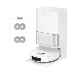 Dreame L10s Ultra Gen 3 Kit Robot Aspirateur Laveur 25000Pa Brosse Latérale Rétractable à Levage Système AceClean DryBoard