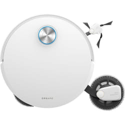 Aspirateur robot laveur - DREAME X60 Pro Ultra Complete White - Autonomie longue - 42 000 Pa