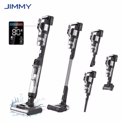 Aspirateur-Laveur 5-en-1 Sans Fil JIMMY PW11 Pro Max Auto-Nettoyage & Séchage 460W 21KPa 110AW Double Brosse 80min
