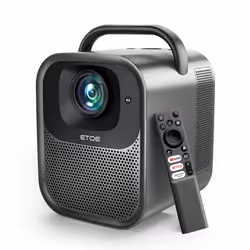 ETOE Seal Pro, 1000 ANSI lumens, 1080p (1920x1080), 0 - 5080 mm (0 - 200"), 160000 h, Auto, Amazon Prime Video, Apple TV, Dis ...