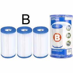 3 Cartouches de Filtration Intex pour filtre piscine - Intex TYPE B