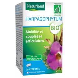 Naturland Harpagophytum Bio 75 Végécaps