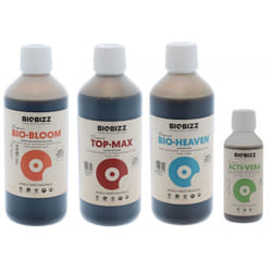 Pack engrais Hydroponique 500ml Biobizz