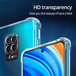 Coque transparente - Xiaomi - Redmi Note 9s/9pro - Ultra mince - Anti rayures - Silicone TPU