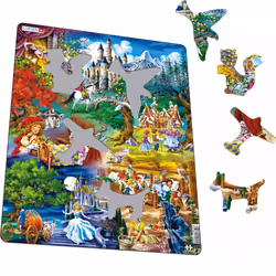 Larsen Maxi US24 puzzle Puzzle à formes 33 pièce(s) Fée