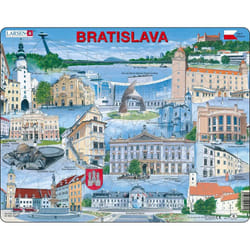 Larsen Maxi KH17 Puzzle à formes 65 pièce(s) Ville