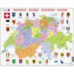 Larsen Maxi K43 Puzzle à formes 70 pièce(s) Cartes