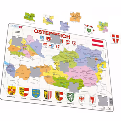 Larsen Maxi K41 Puzzle à formes 70 pièce(s) Cartes
