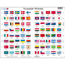 Larsen Maxi LA-L2-NL puzzle Puzzle à formes 80 pièce(s)