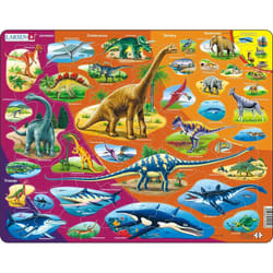 Larsen Maxi HL1 Puzzle à formes 85 pièce(s) Dinosaures