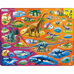 Larsen L'histoire naturelle de la période Trias jusqu'à aujourd'hui, 85 pièce(s), Dinosaures, 3 an(s)