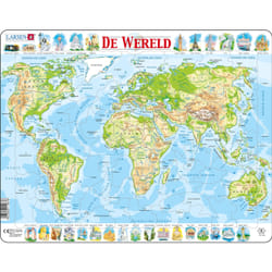Larsen Maxi LA-K4-NL puzzle Puzzle à formes 80 pièce(s) Cartes
