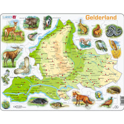 Larsen Maxi LA-K91-NL puzzle Puzzle à formes 61 pièce(s) Cartes