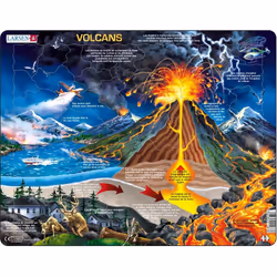 Larsen Les volcans, 70 pièce(s), Education, 3 an(s)