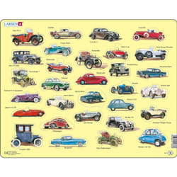 Larsen Maxi LA-AK1 Puzzle à formes 30 pièce(s) Véhicules