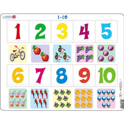 Larsen Maxi LA-AR3 Puzzle à formes 10 pièce(s)