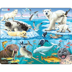 Larsen Maxi LA-FH11 Puzzle à formes 75 pièce(s) Faune