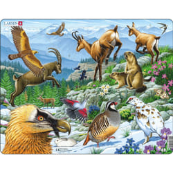 Larsen Maxi LA-FH12 Puzzle à formes 55 pièce(s) Flore et faune