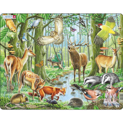 Larsen Maxi LA-FH17 Puzzle à formes 40 pièce(s) Faune