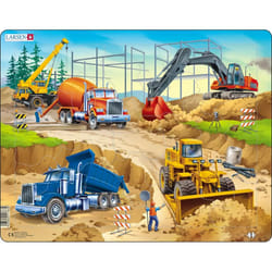 Larsen Maxi US1 puzzle Puzzle à formes 30 pièce(s) Véhicules