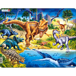 Larsen Maxi NB3, 57 pièce(s), Dinosaures