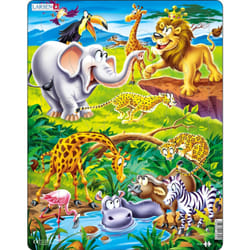 Larsen Maxi LA-US16 Puzzle à formes 18 pièce(s) Dessins animés