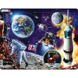 Larsen Maxi LA-NB5 Puzzle à formes 50 pièce(s) Espace