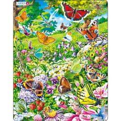 Larsen Maxi LA-FH28 Puzzle à formes 43 pièce(s) Flora