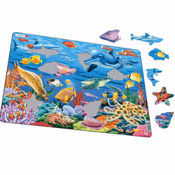 Larsen Maxi FH29 puzzle Puzzle à formes 35 pièce(s) Aquatique