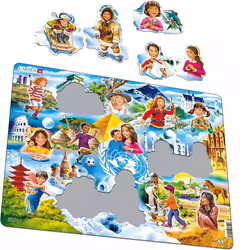 Larsen Maxi NM8 Puzzle à formes 15 pièce(s) Enfants