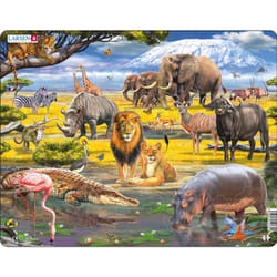 Larsen Maxi LA-FH30 Puzzle à formes 43 pièce(s) Zoo