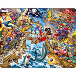 Larsen Maxi LA-US37 Puzzle à formes 39 pièce(s) Bandes dessinées