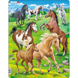 Larsen Maxi LA-FH38 Puzzle à formes 65 pièce(s) Animaux