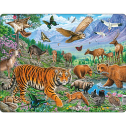 Larsen Maxi LA-FH39 Puzzle à formes 36 pièce(s) Faune