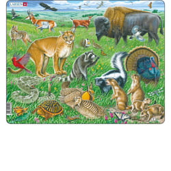 Larsen Maxi LA-FH40 Puzzle à formes 53 pièce(s) Faune