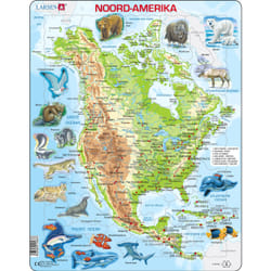 Larsen Maxi LA-A32-NL puzzle Puzzle à formes 66 pièce(s) Cartes