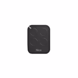 Cet émetteur NICE FLO4RCE se programme facilement (Enregistrement dans le récepteur). Il fonctionne en 433.92 MHz. Les bips a ...