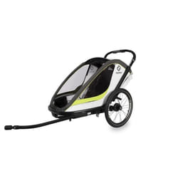 Remorque vélo Hamax Breeze One - Blanc/Vert - Taille Unique