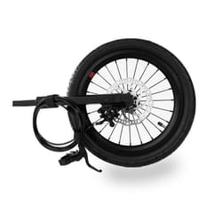 Kit de remorque Hamax Adjustable - HAMAX - Outback - Frein à disque - Roue jogger 16 - Noir