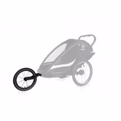 Roue de jogger kit Hamax Breeze/Cocoon - noir - 16
