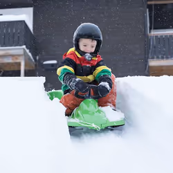 Hamax Sno Zebra Snow racer Vert Polyéthylène