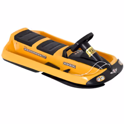 Hamax Sno Taxi, Snow racer, Jaune, Polyéthylène, 5 an(s), unisexe, 2 siège(s)