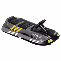 Hamax Sno Police, Snow racer, Noir, Gris, Polyéthylène, 5 an(s), unisexe, 2 siège(s)